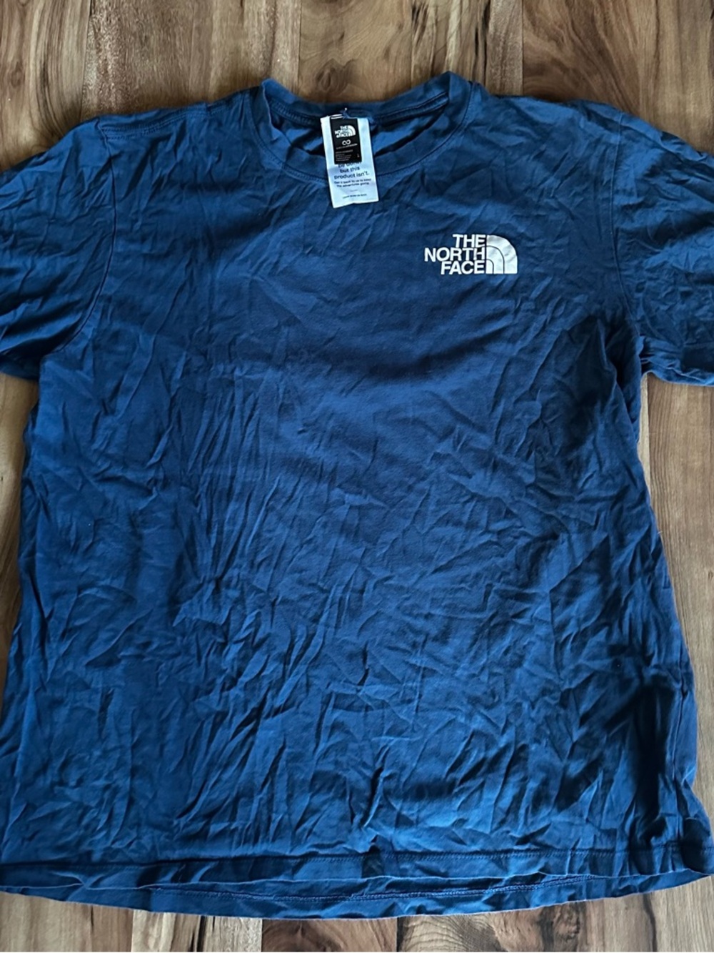 The North Face Men's Navy Short Sleeve Logo Tee